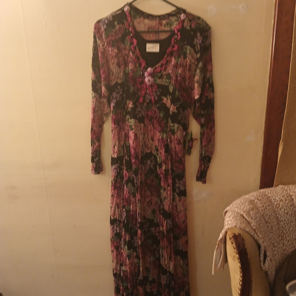 Floral Long Sleeve Dress
